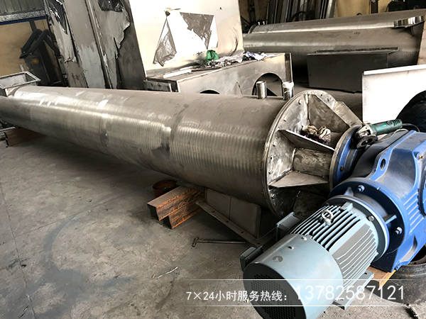 不銹鋼材質(zhì)的螺旋絞龍一般應(yīng)用在耐高溫、食品級上面