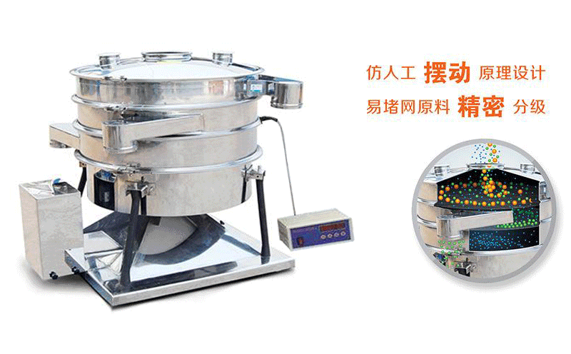 砂糖圓形搖擺篩廠家哪家好,價(jià)格是多少！